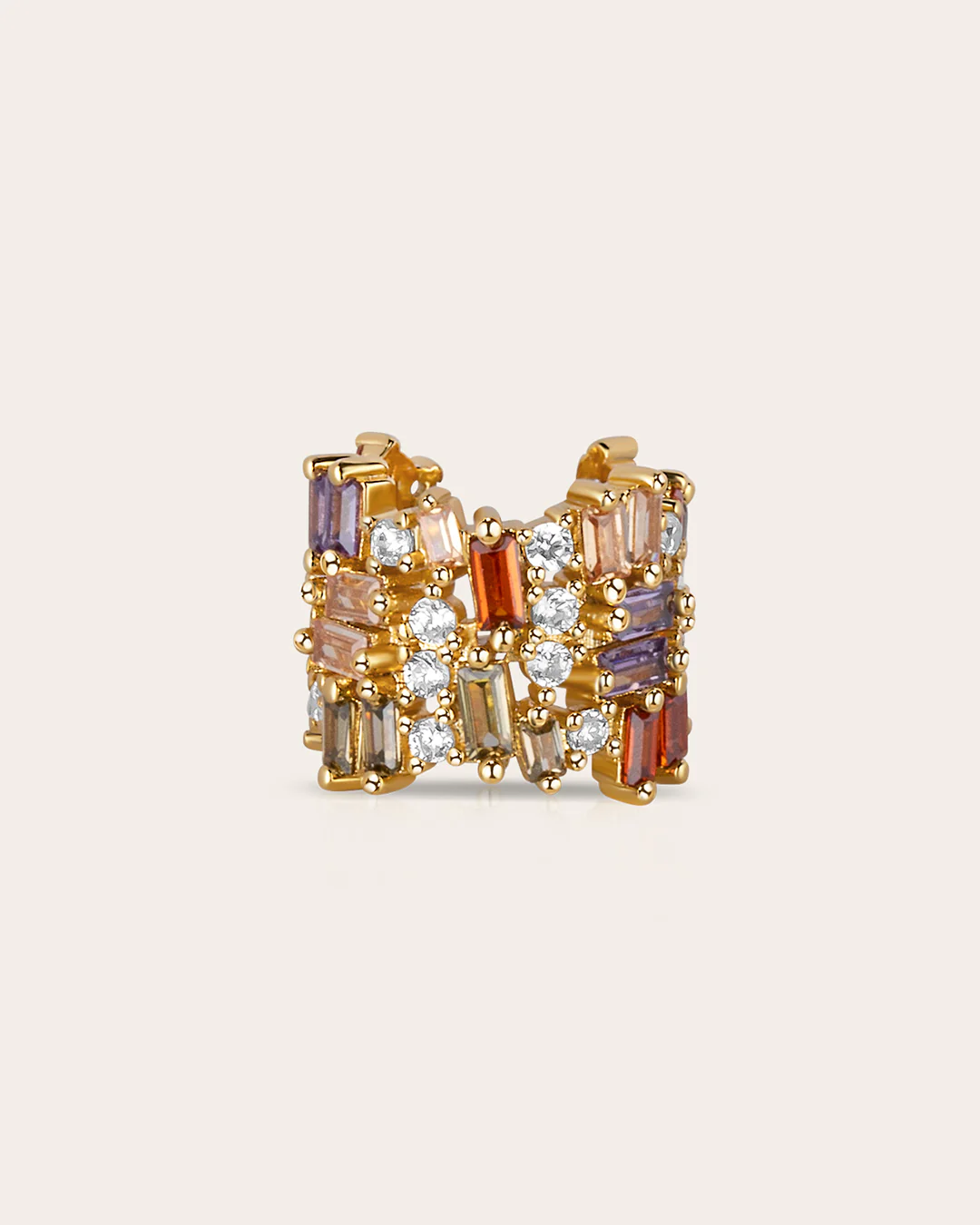 The Holiday Halo ear cuff set - gold plated - Image 10