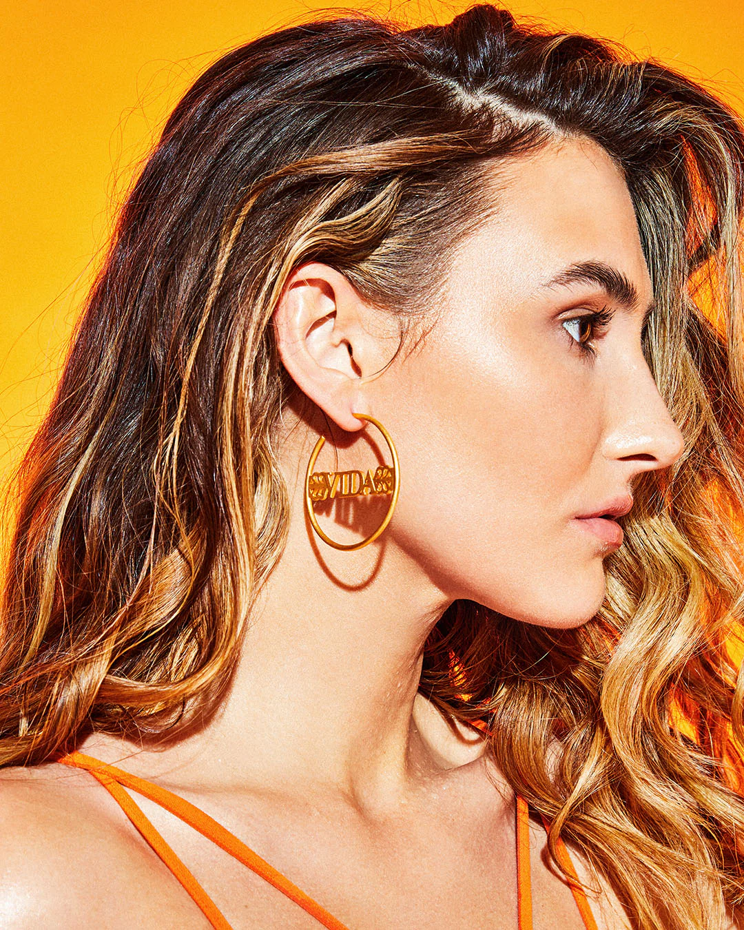 La vida loca hoops - gold plated - Image 4