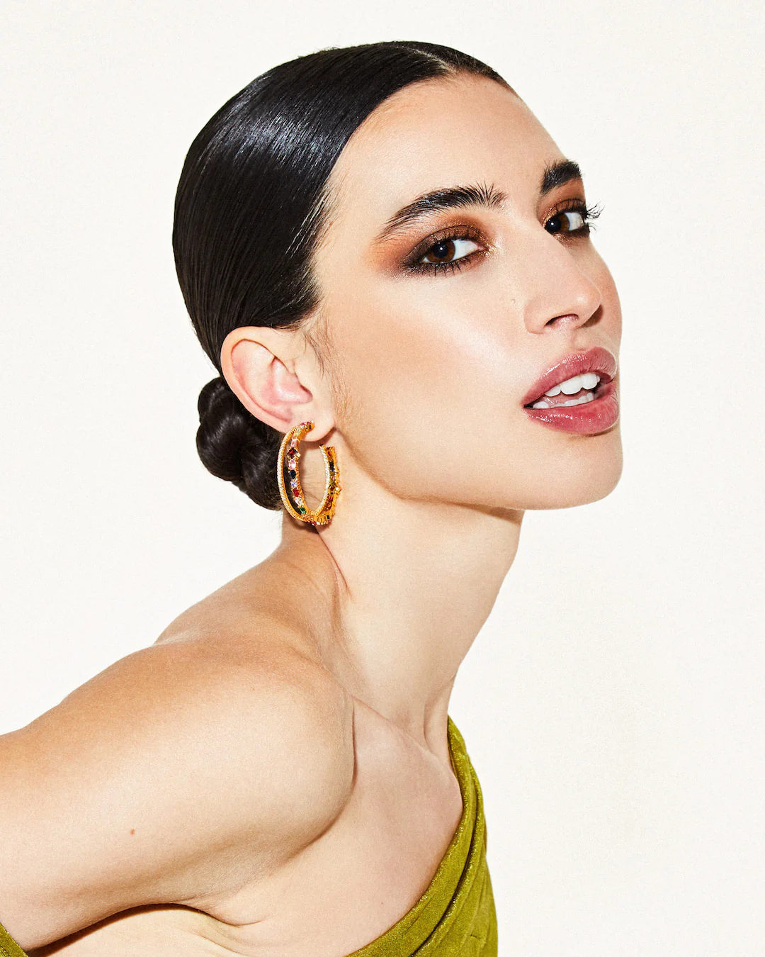 The Adriana earrings - gold plated - Image 4