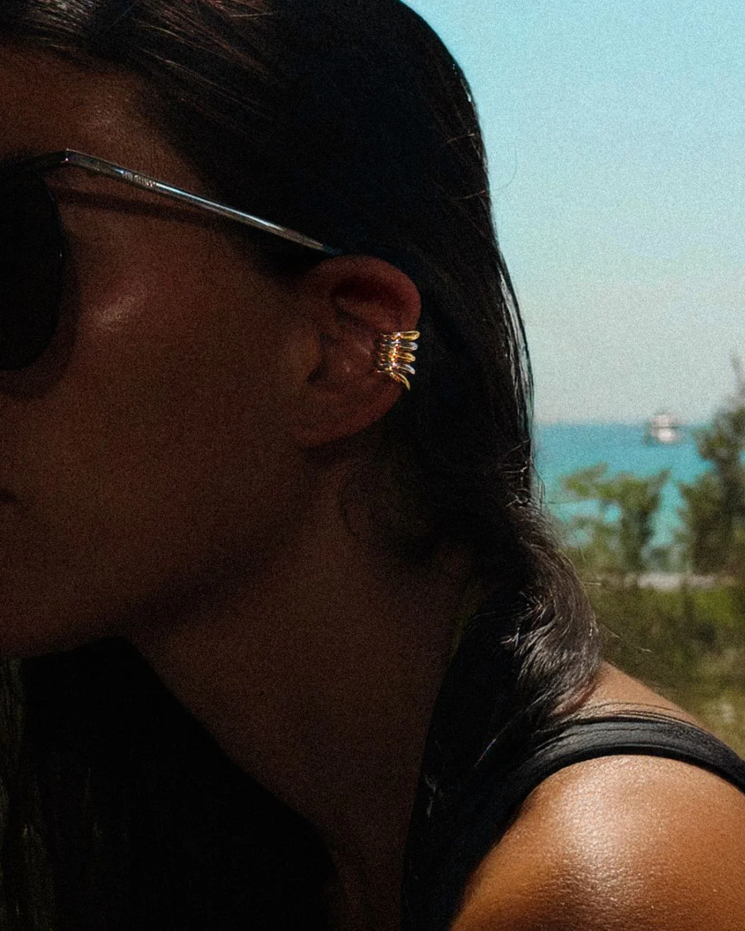 The Alba ear cuff - gold & silver plated - Image 7
