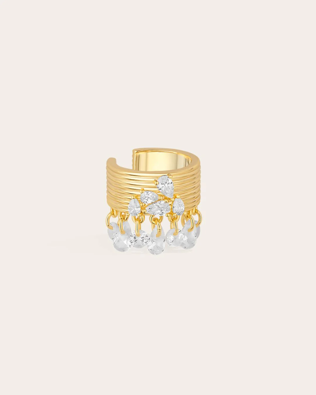 The Alina ear cuff - gold plated