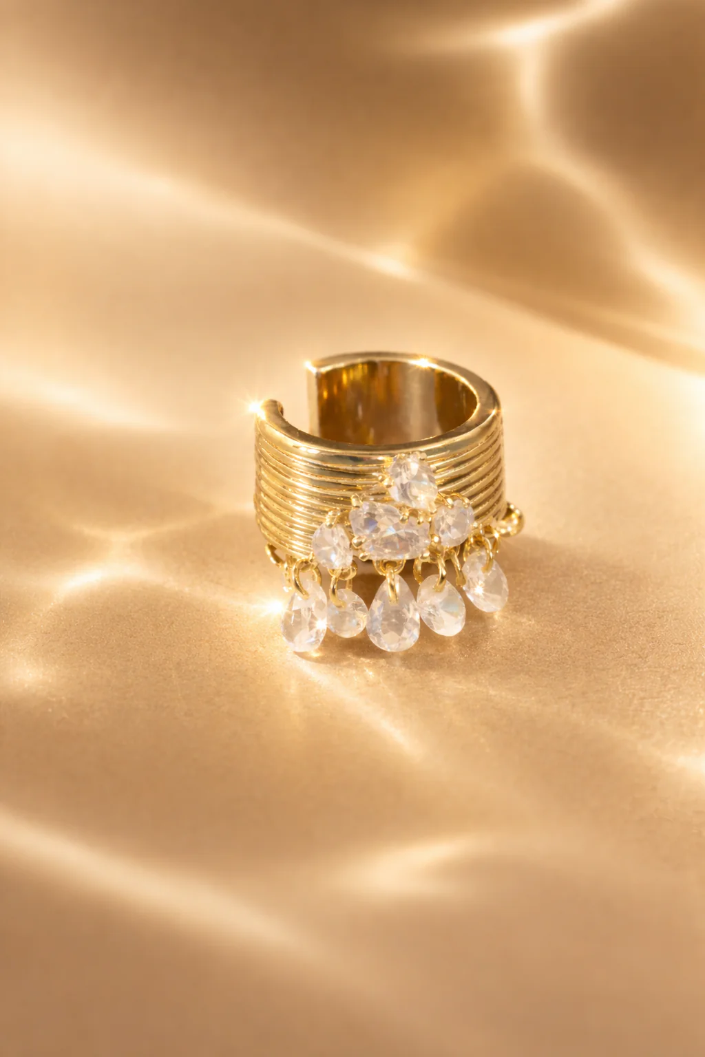 The Alina ear cuff - gold plated - Image 3