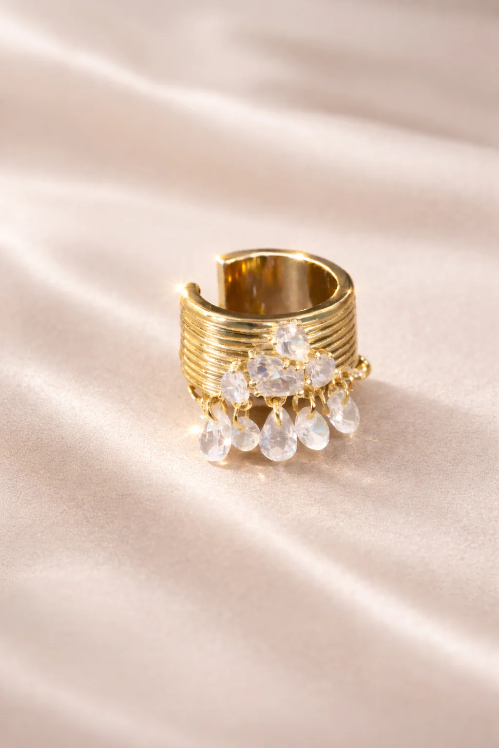The Alina ear cuff - gold plated - Image 7