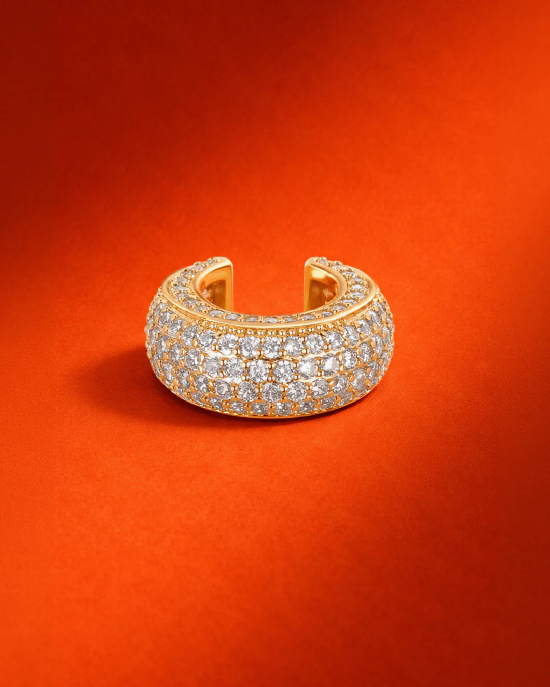 The Amber ear cuff set - gold plated - Image 9