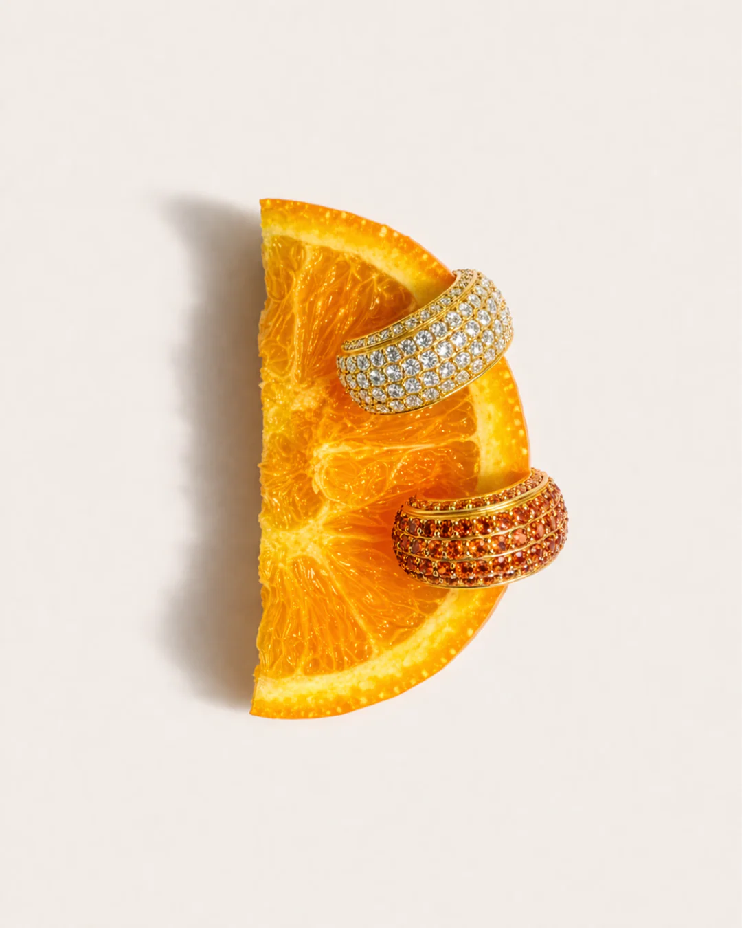 The Amber ear cuff set - gold plated - Image 3
