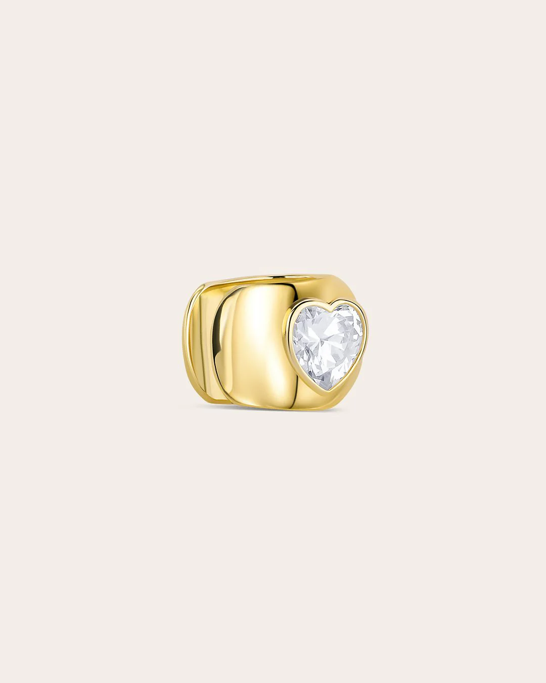 The Amour ear cuff - gold plated - Image 7