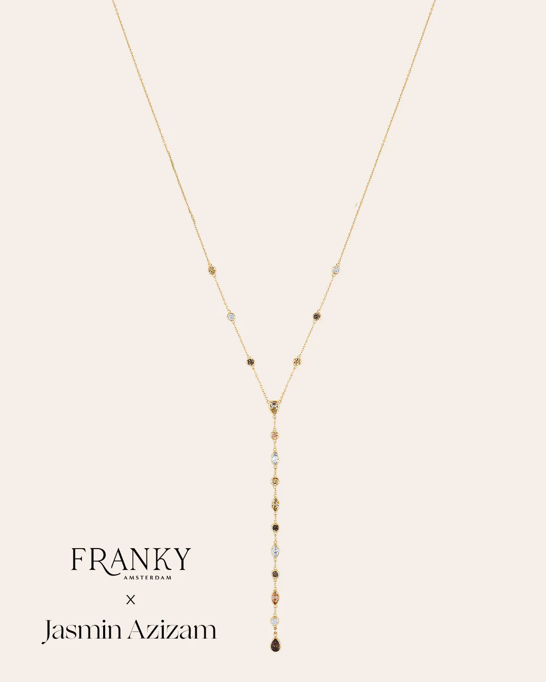 The Aurelia Hazel necklace - gold plated - Image 14
