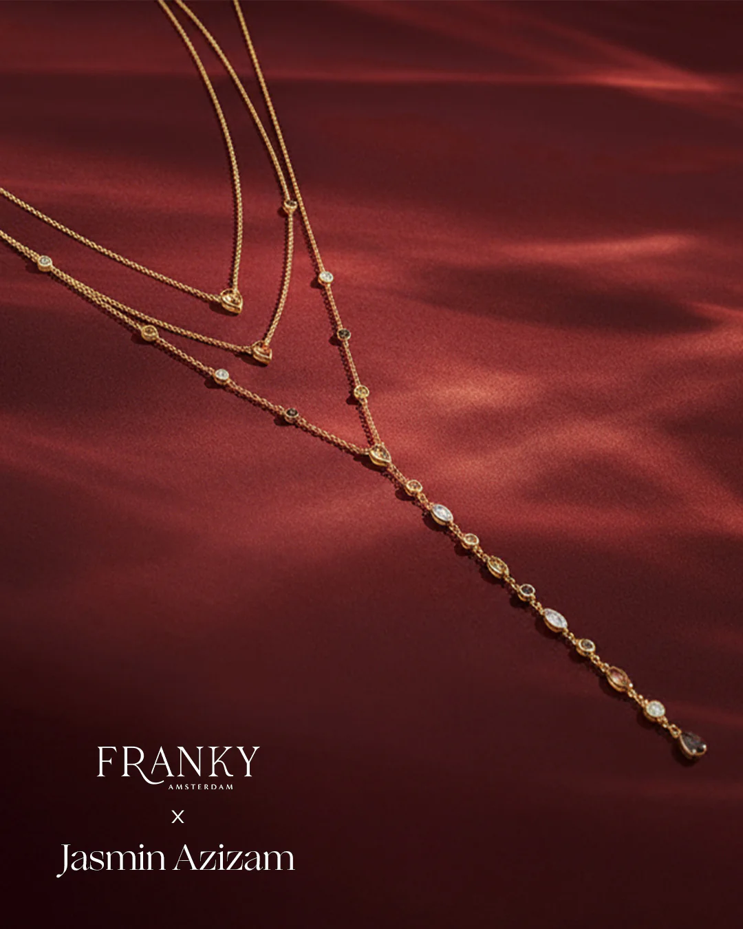 The Aurelia Hazel necklace - gold plated - Image 3