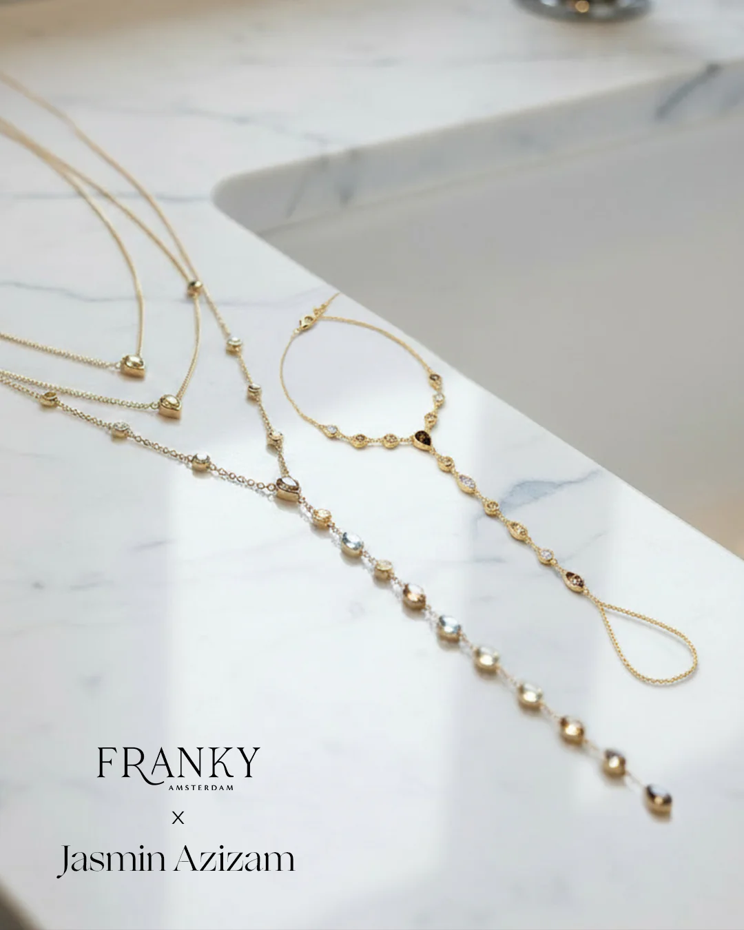 The Aurelia Hazel set - gold plated - Image 3
