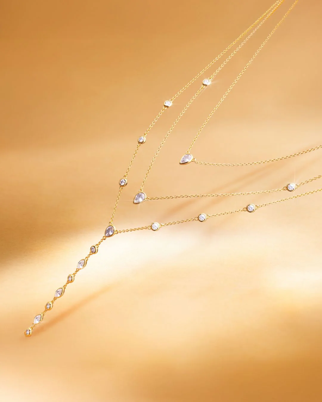 The Aurelia necklace - gold plated - Image 4