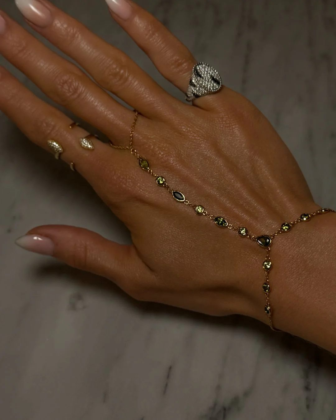 The Aurelia Pistache set - gold plated - Image 4