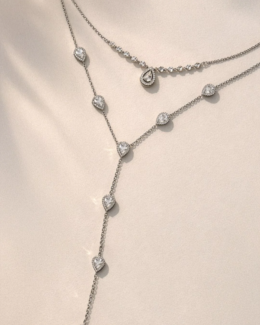 The Aylin necklace - silver plated - Image 4