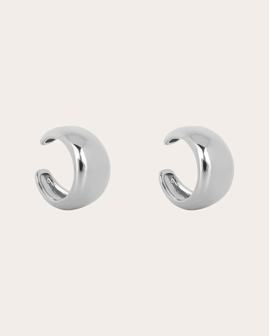 The Ayra ear cuff set - silver plated