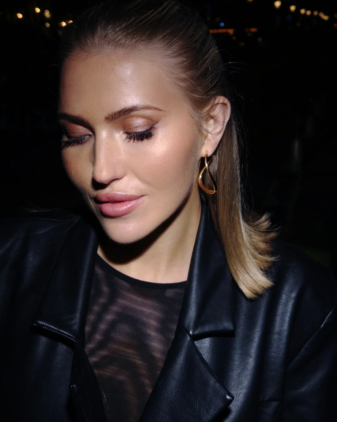 The Bella hoops - gold plated - Image 11