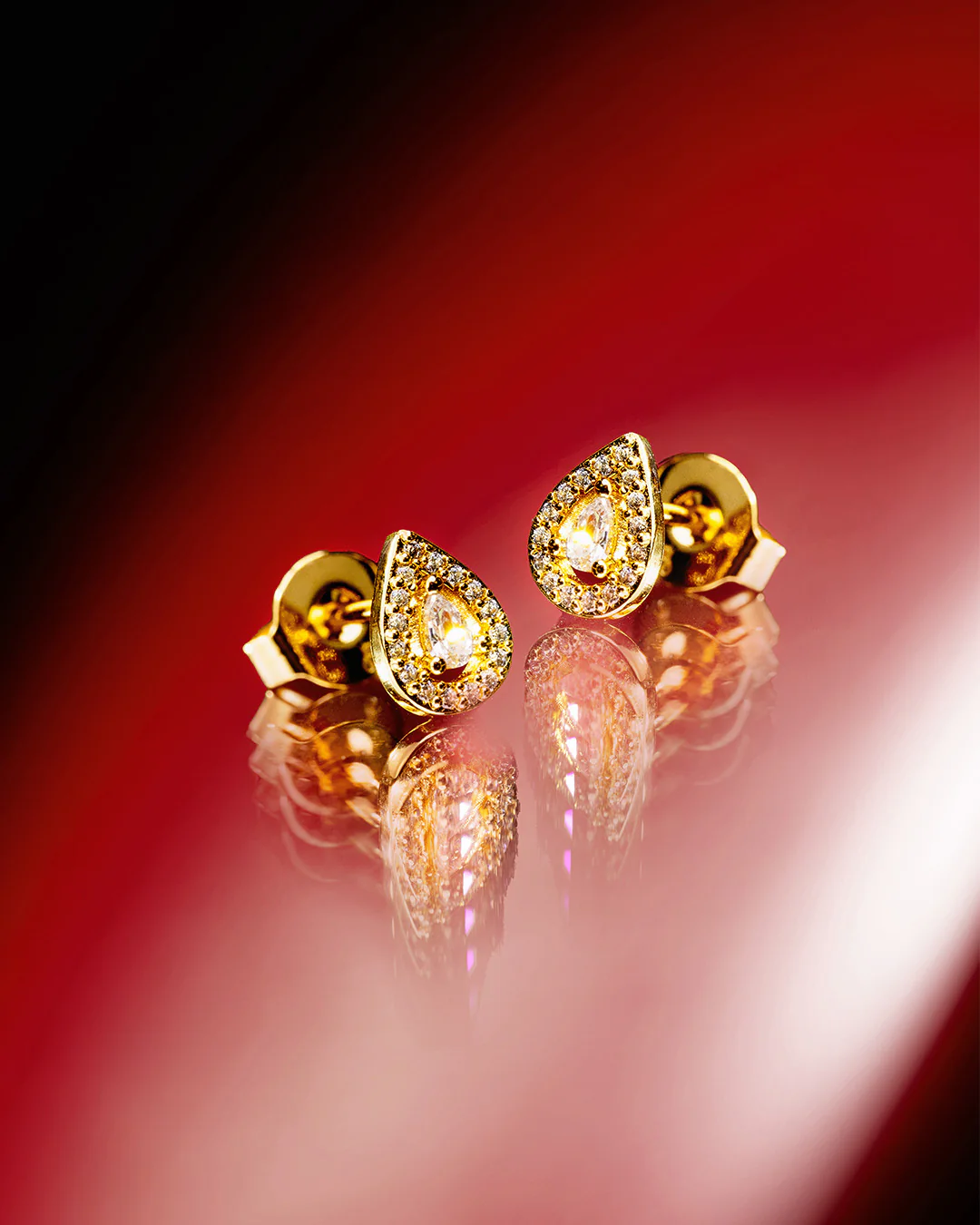 The Carmen studs - gold plated - Image 5