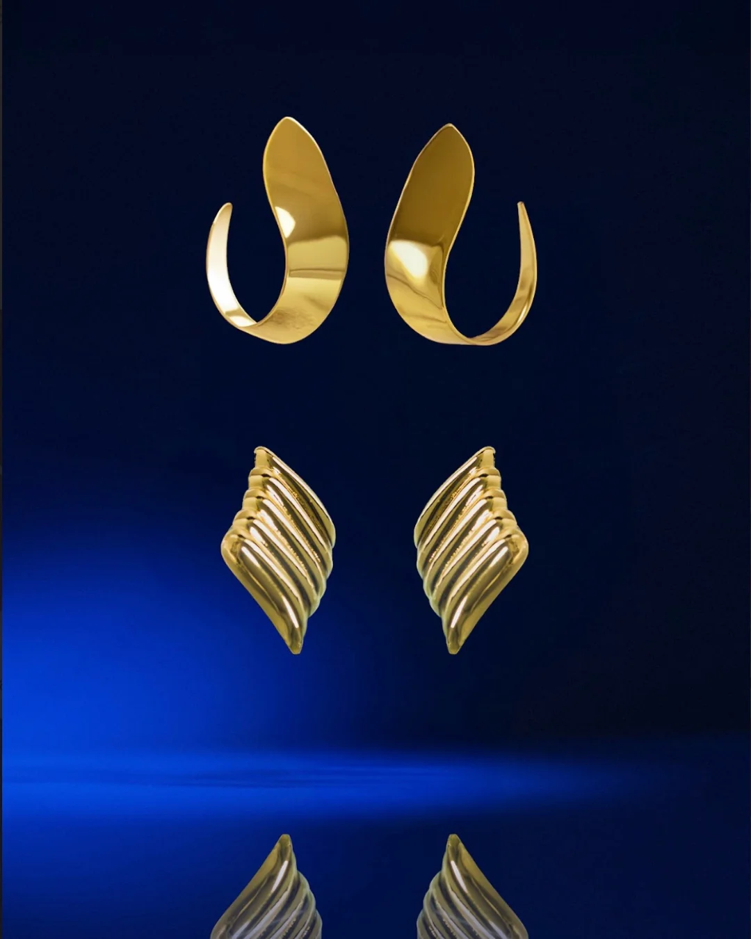 The Celestial Duo set - gold plated - Image 3