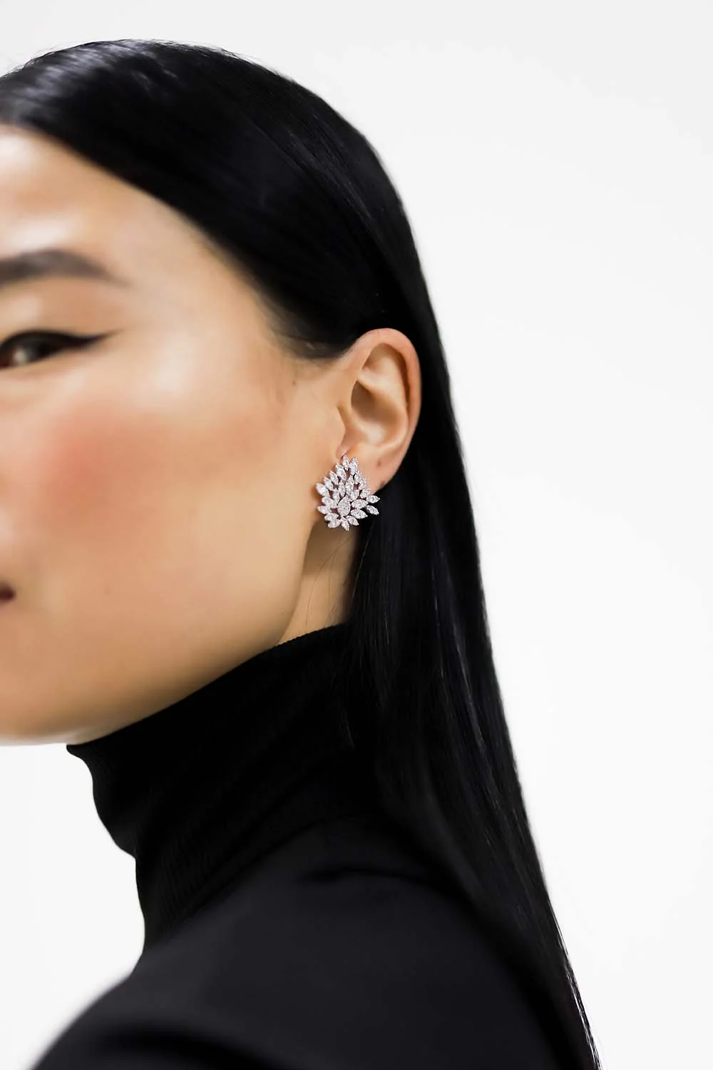 The Divine clip-on earrings - silver plated - Image 7