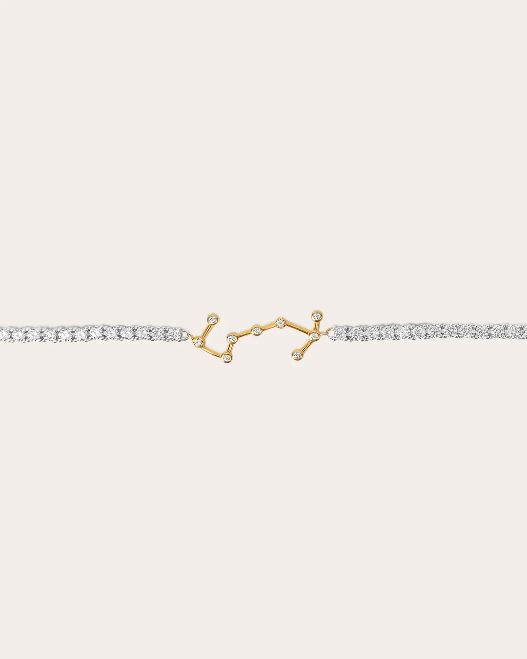 The Eclipse Scorpio bracelet - gold & silver plated - Image 3