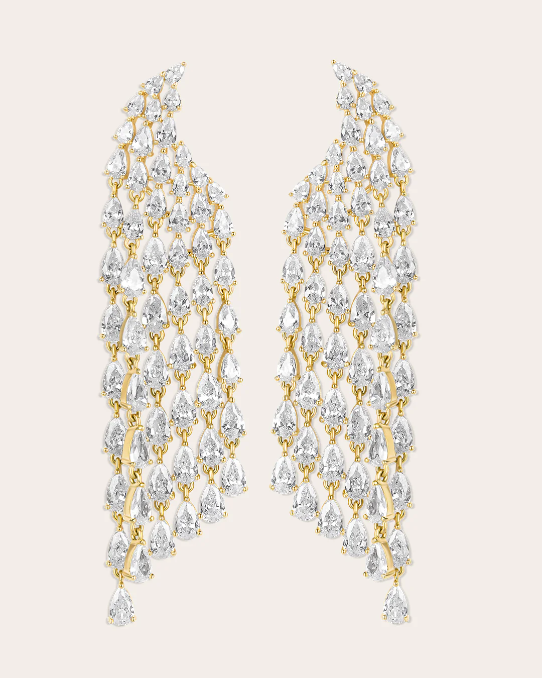The Elara earrings - gold plated - Image 3