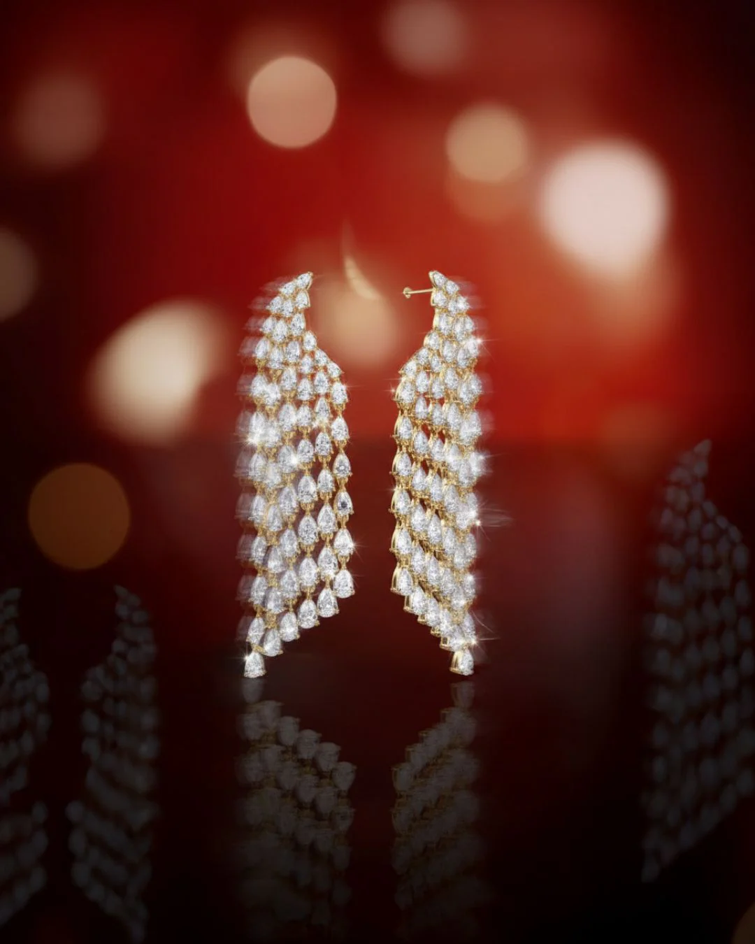 The Elara earrings - gold plated - Image 5