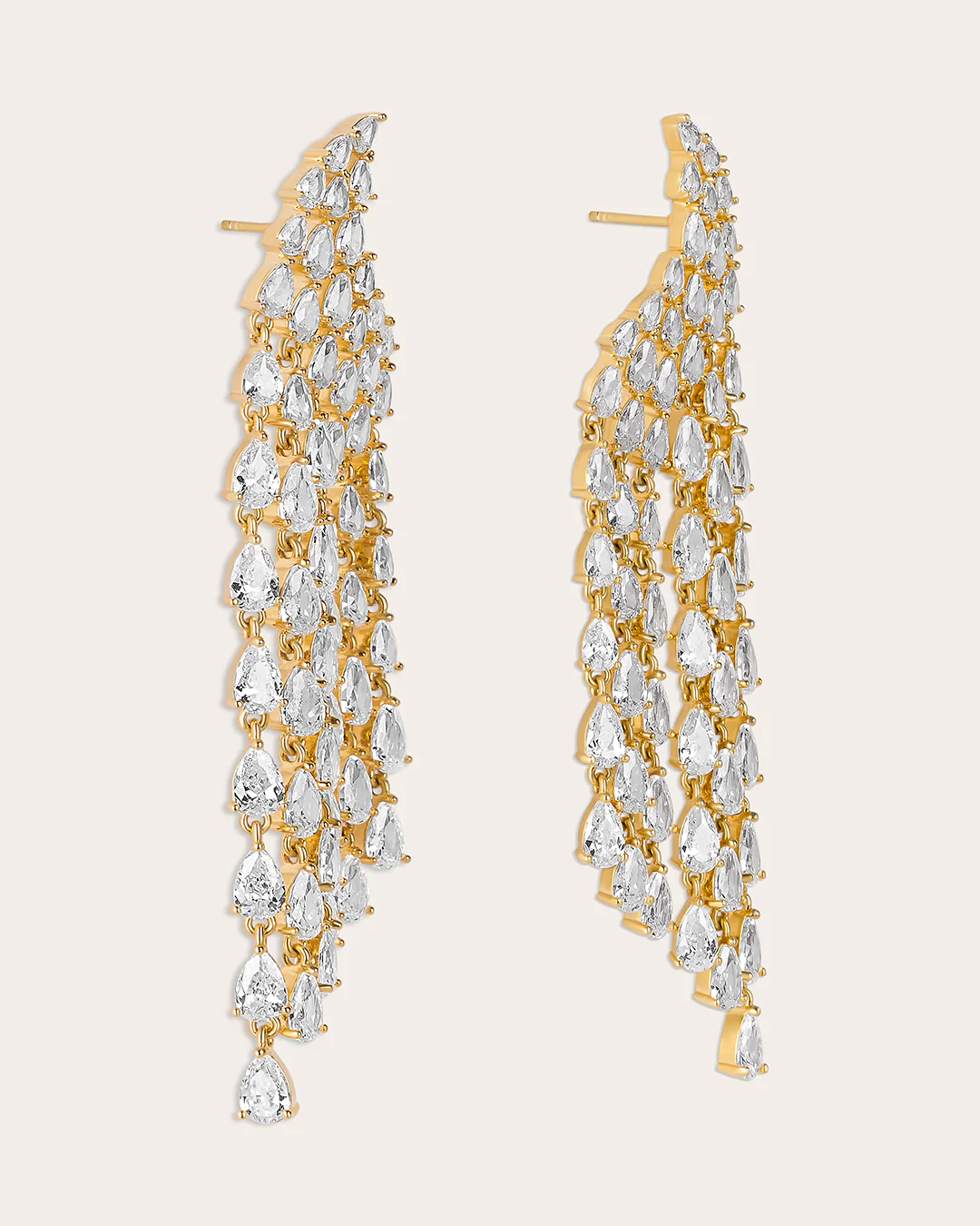 The Elara earrings - gold plated - Image 9