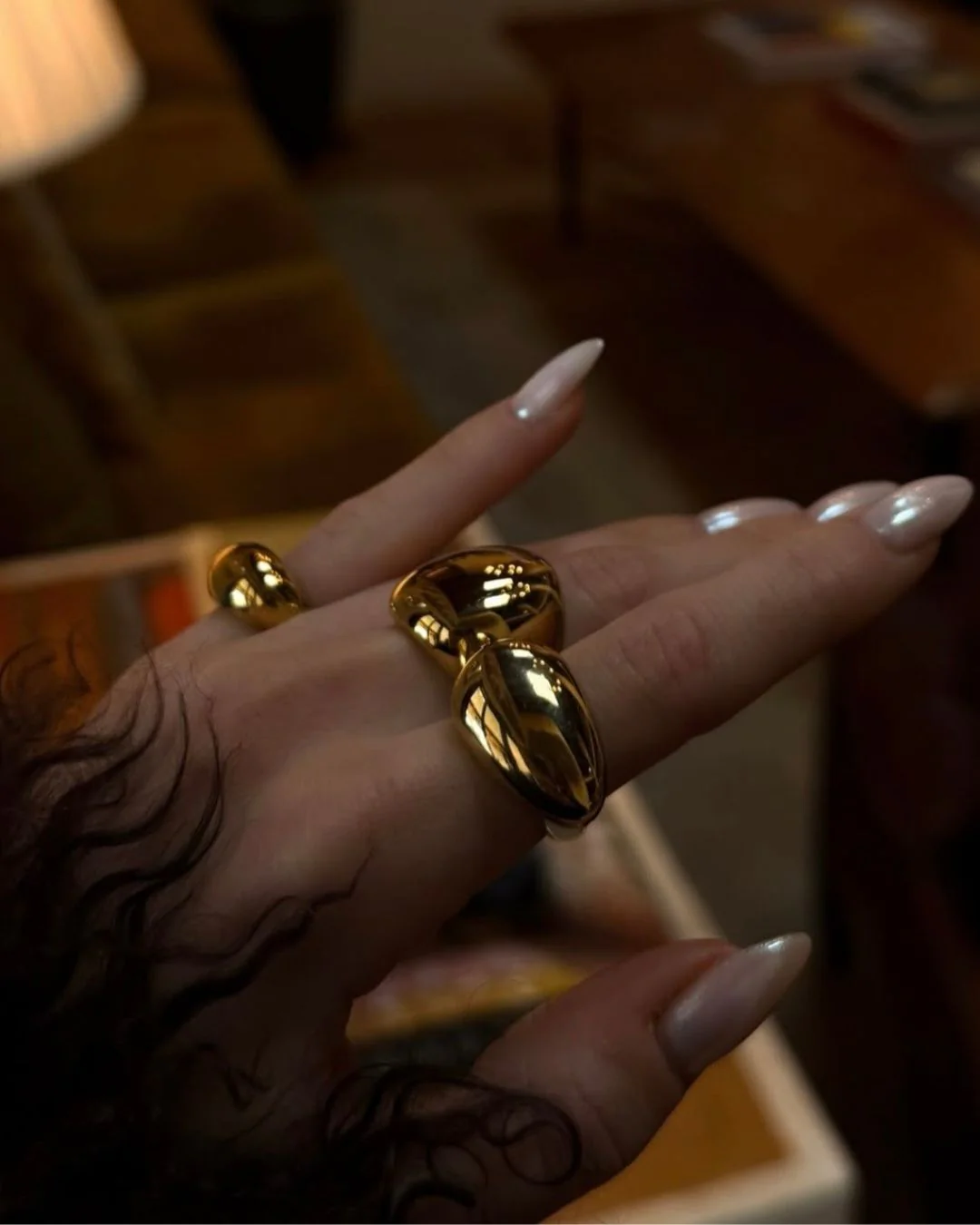 The Elia Signature Ring - gold plated - Image 6