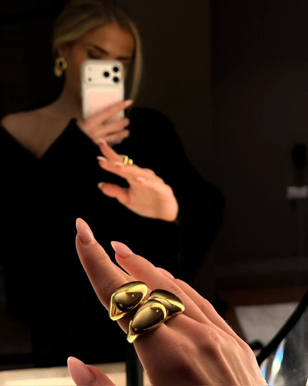 The Elia Statement Ring - gold plated - Image 10