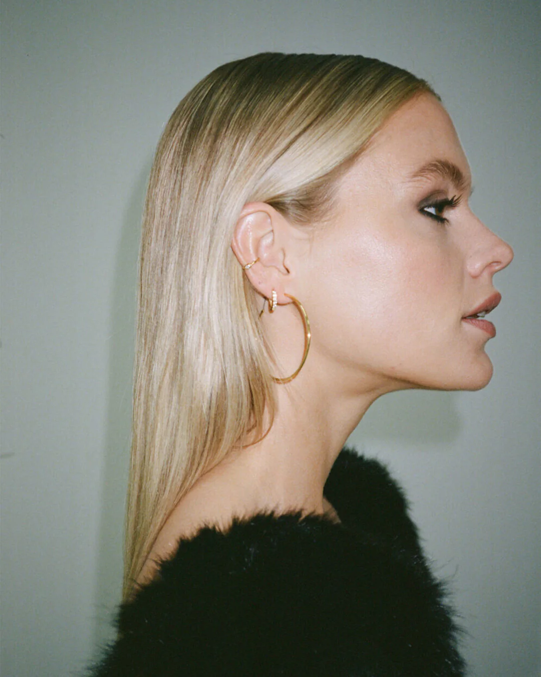 The Essential hoops - gold plated - Image 4