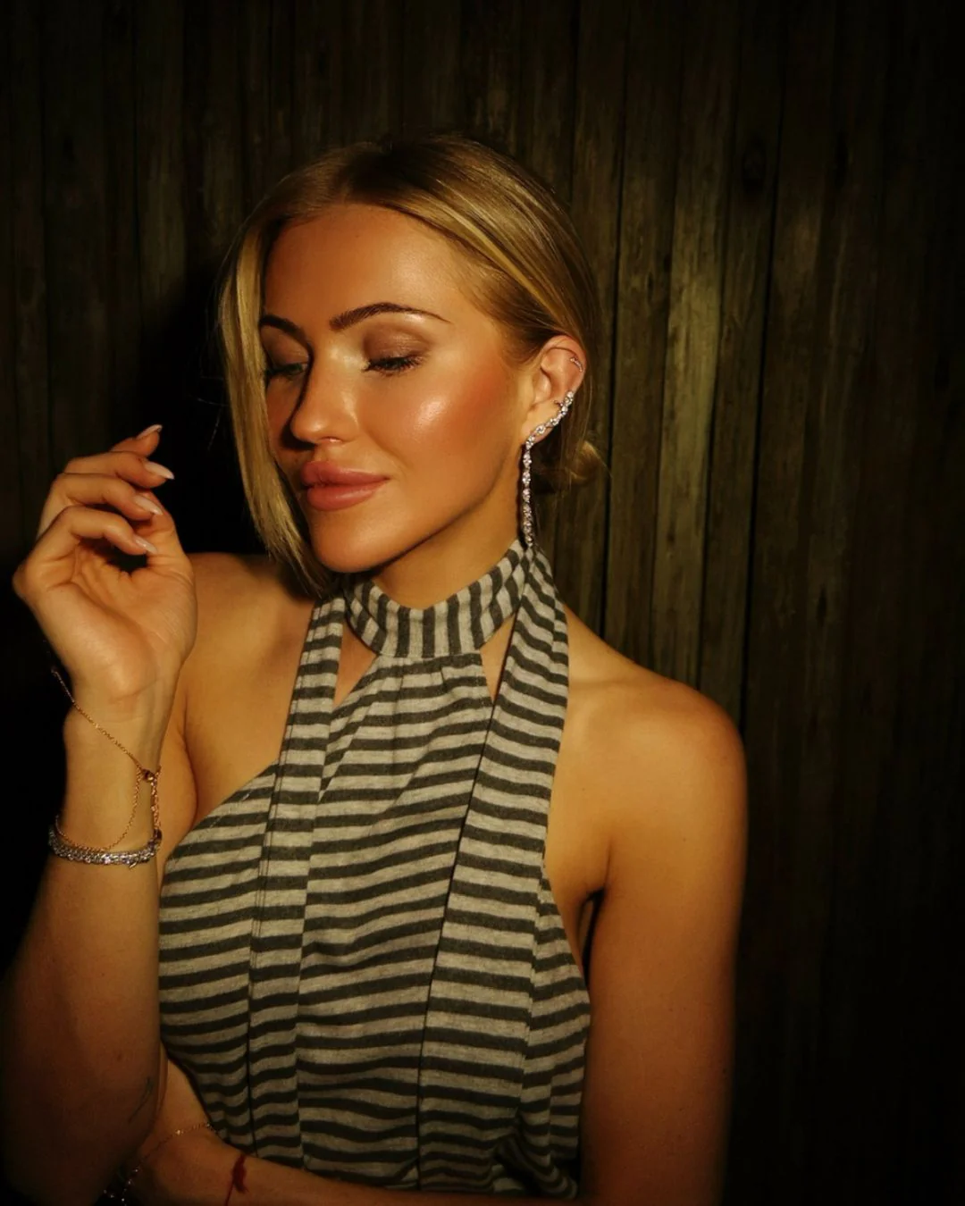 The Freya Climber earrings - silver plated - Image 8