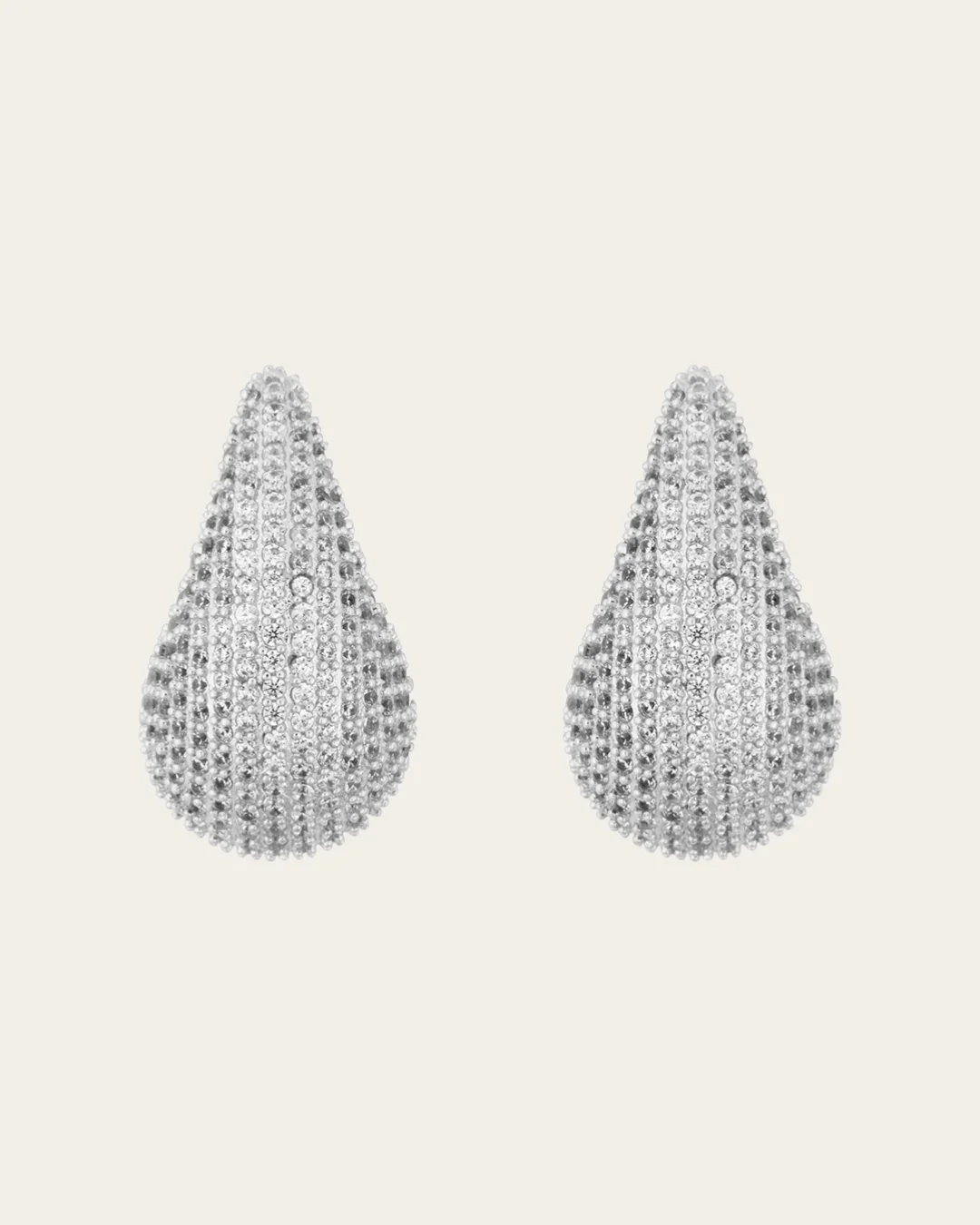 The Gia earrings - silver plated - Image 4