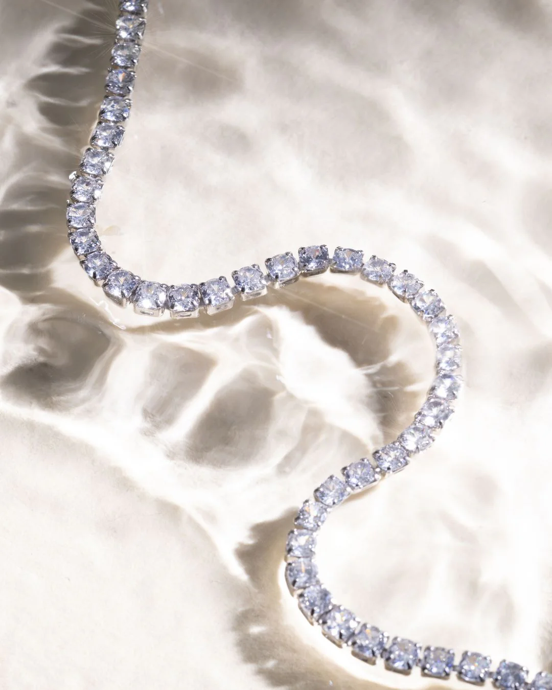 The Gigi anklet - silver plated - Image 6
