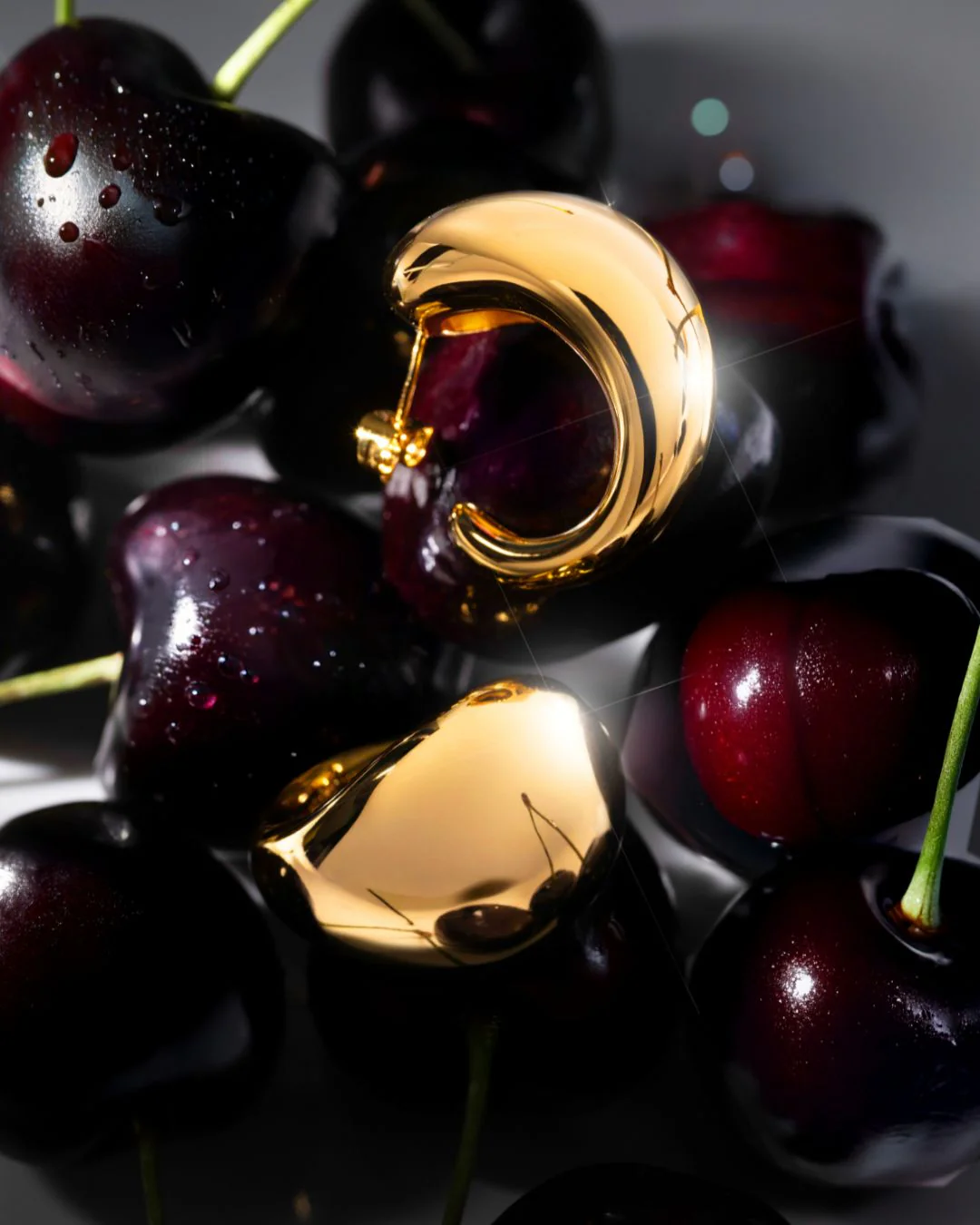The Giulia earrings - gold plated - Image 4