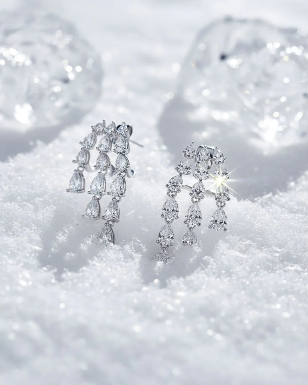 The Gloria earrings - silver plated - Image 5