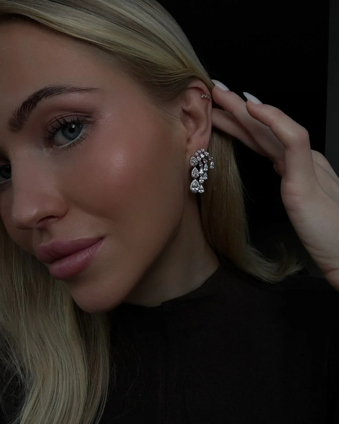 The Gloria earrings - silver plated - Image 6