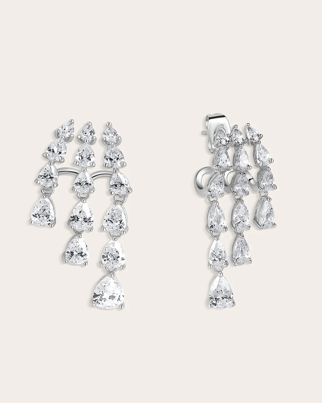 The Gloria earrings - silver plated - Image 8