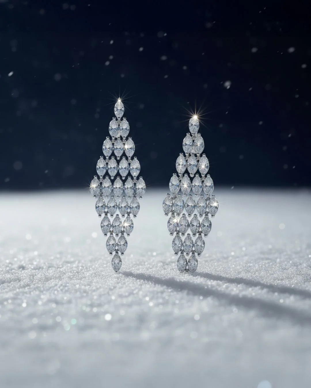 The Holly earrings - silver plated - Image 3