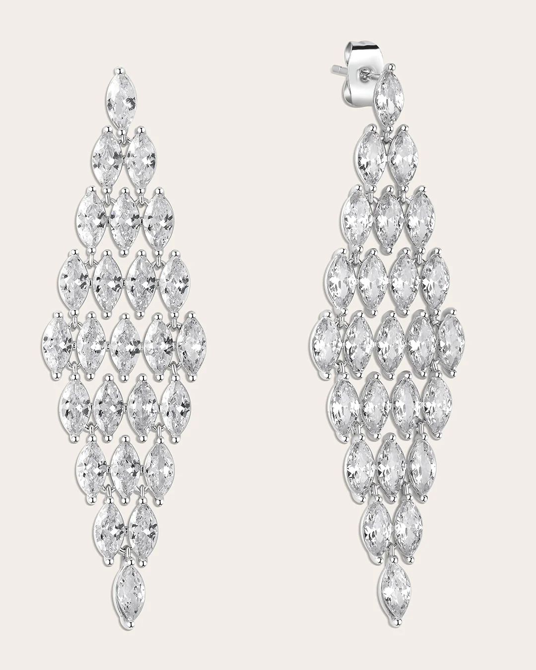 The Holly earrings - silver plated - Image 6
