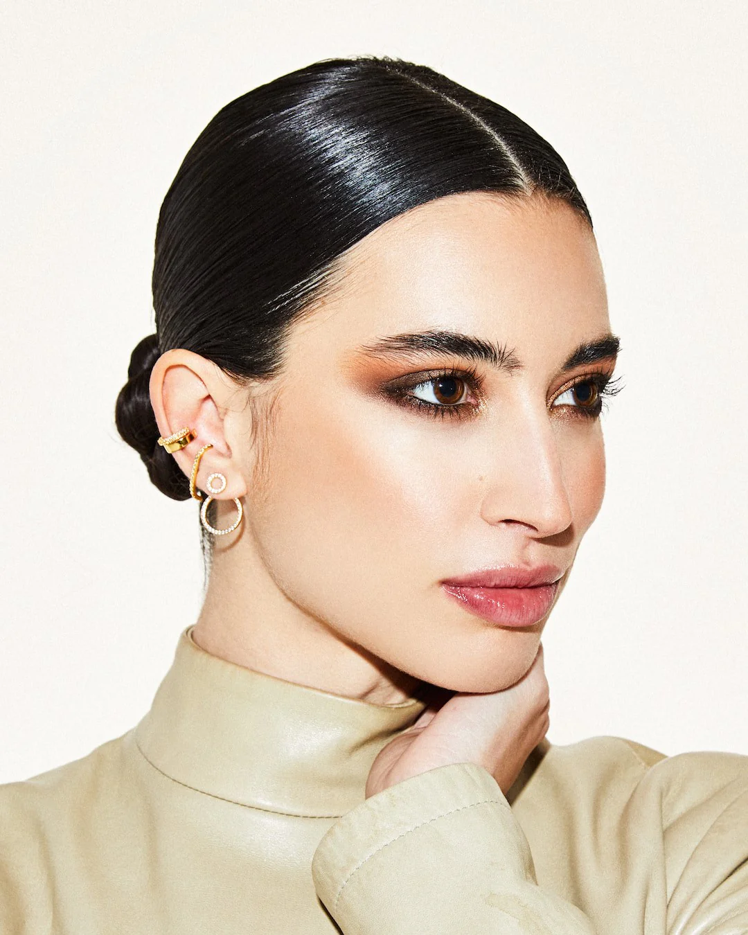 The Infinity earrings - gold plated - Image 5