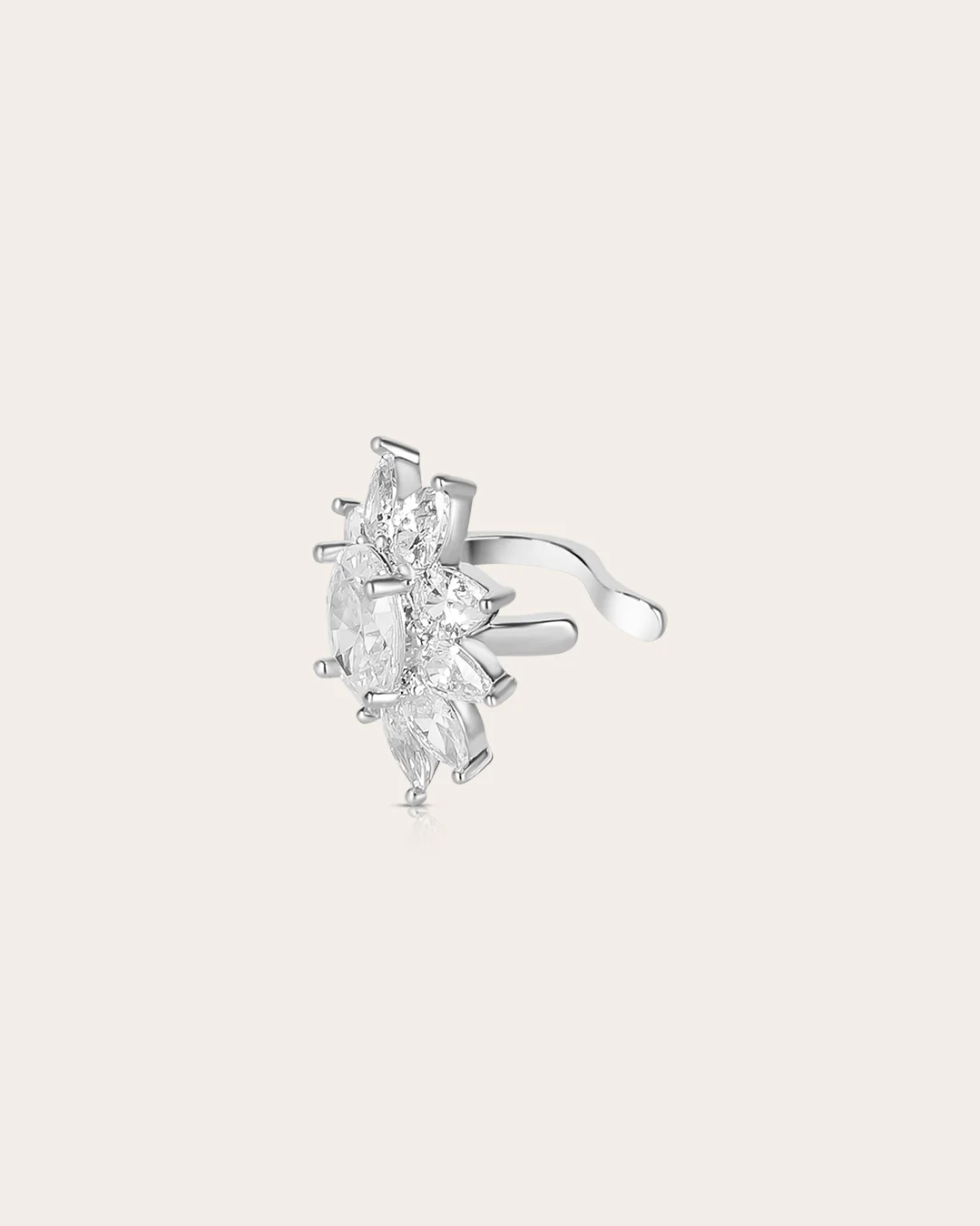 The Winter Ètoile ear cuff set - silver plated - Image 3