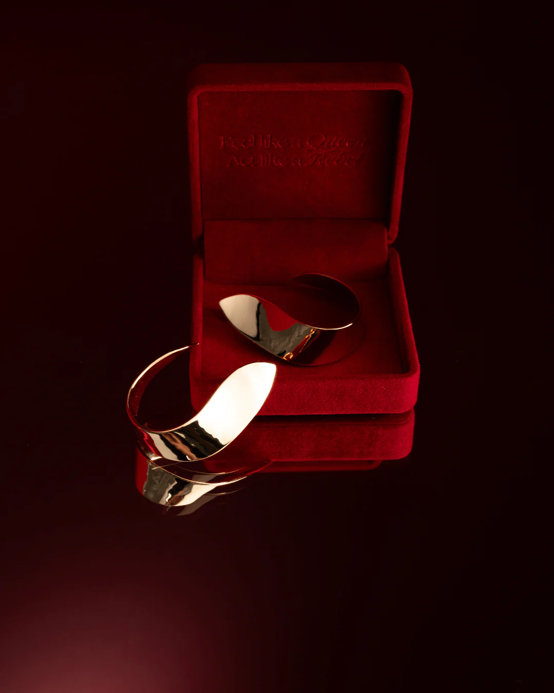 The Lunar earrings - gold plated - Image 11