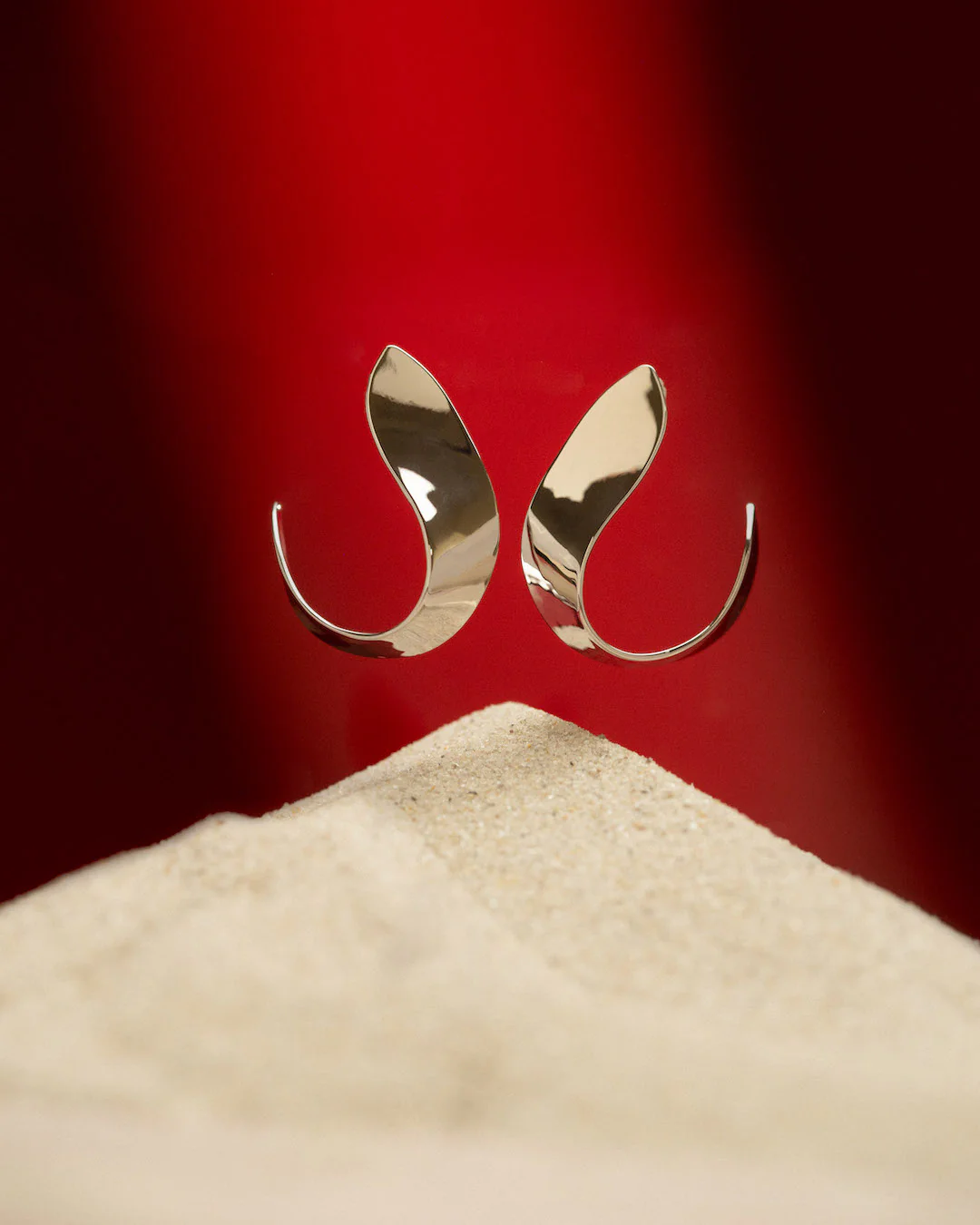 The Lunar earrings - silver plated - Image 3