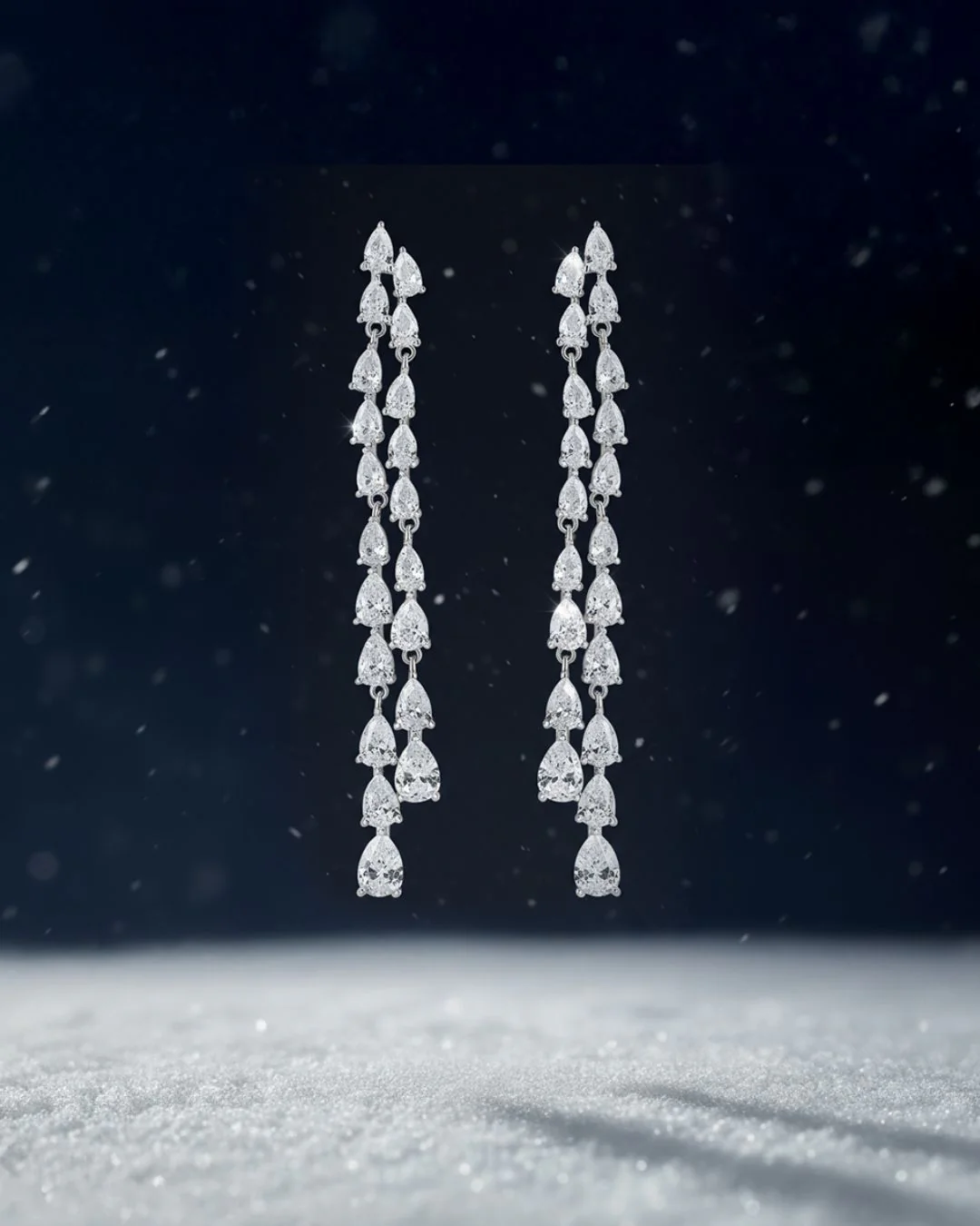 The Marilyn earrings - silver plated - Image 3