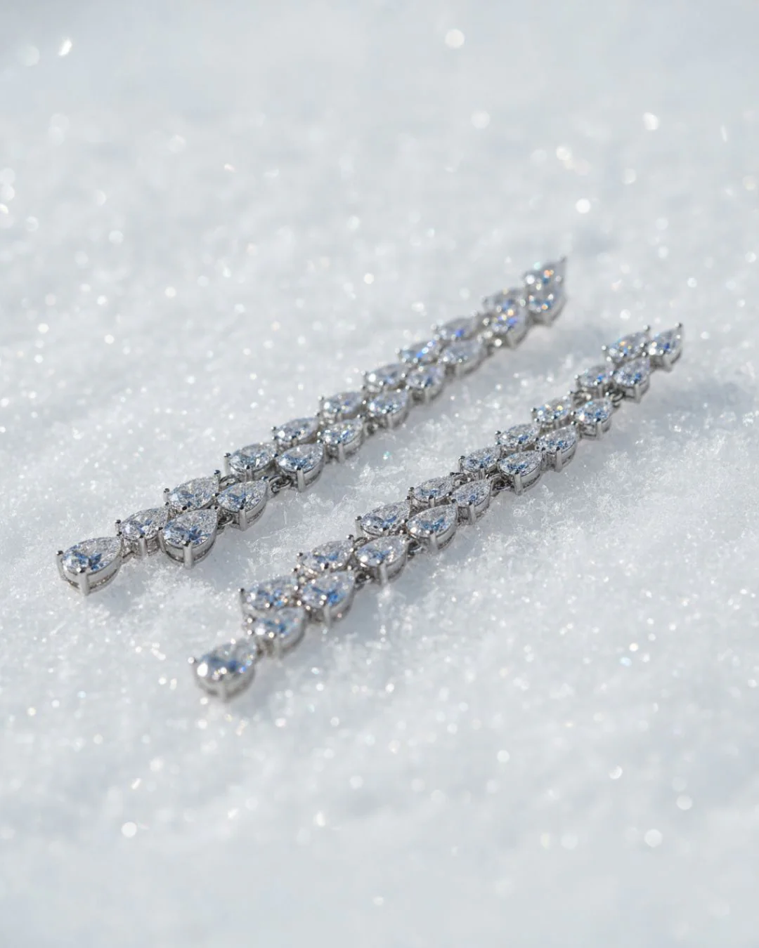 The Marilyn earrings - silver plated - Image 6