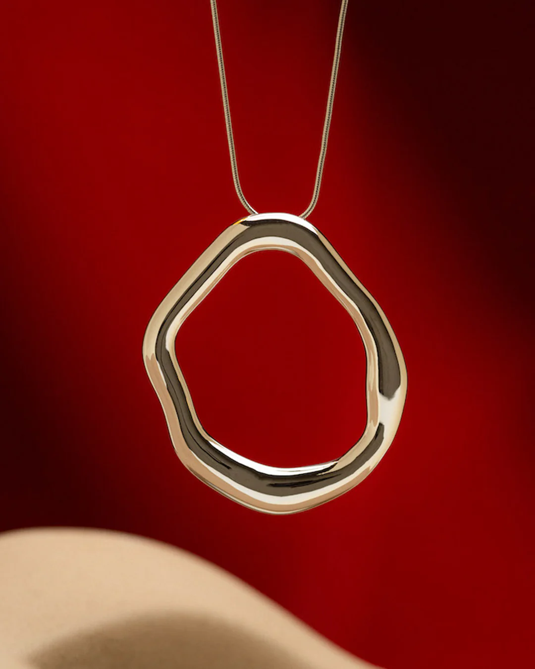 The Oasis pendant - silver plated - Image 3