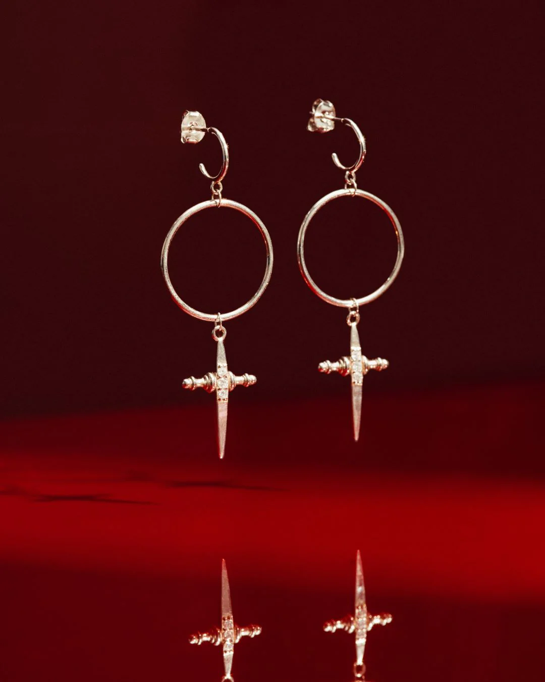 The Serene Beverly earrings - silver plated - Image 3