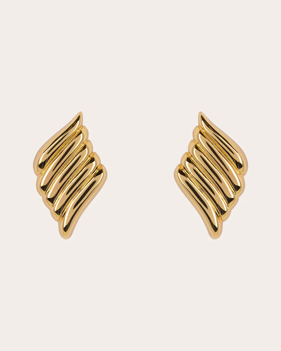 The Sofia studs - gold plated