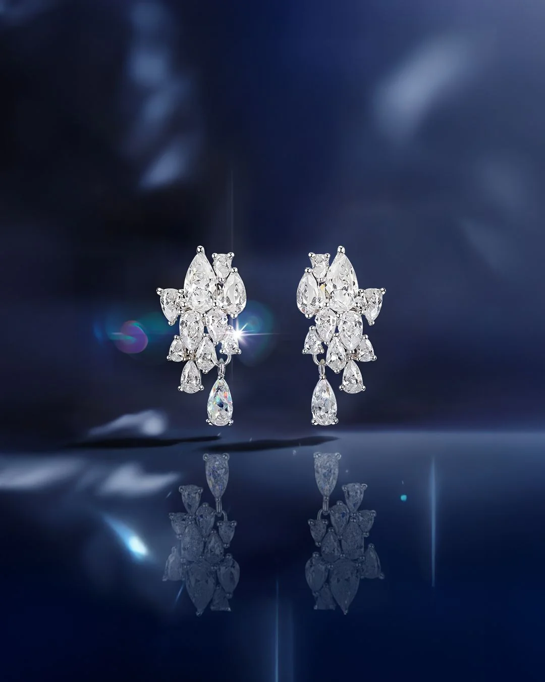 The Solène earrings - silver plated - Image 3