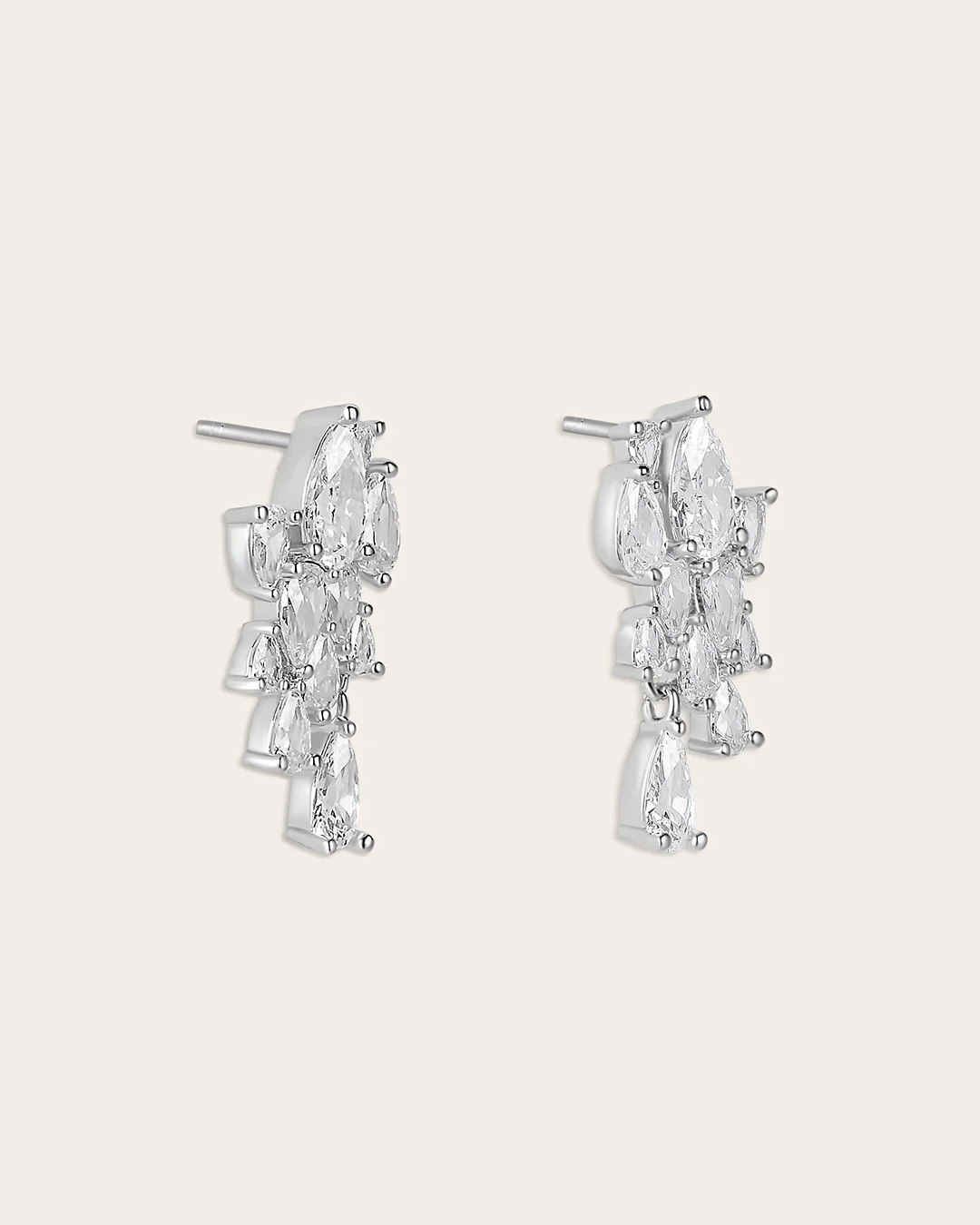 The Solène earrings - silver plated - Image 4