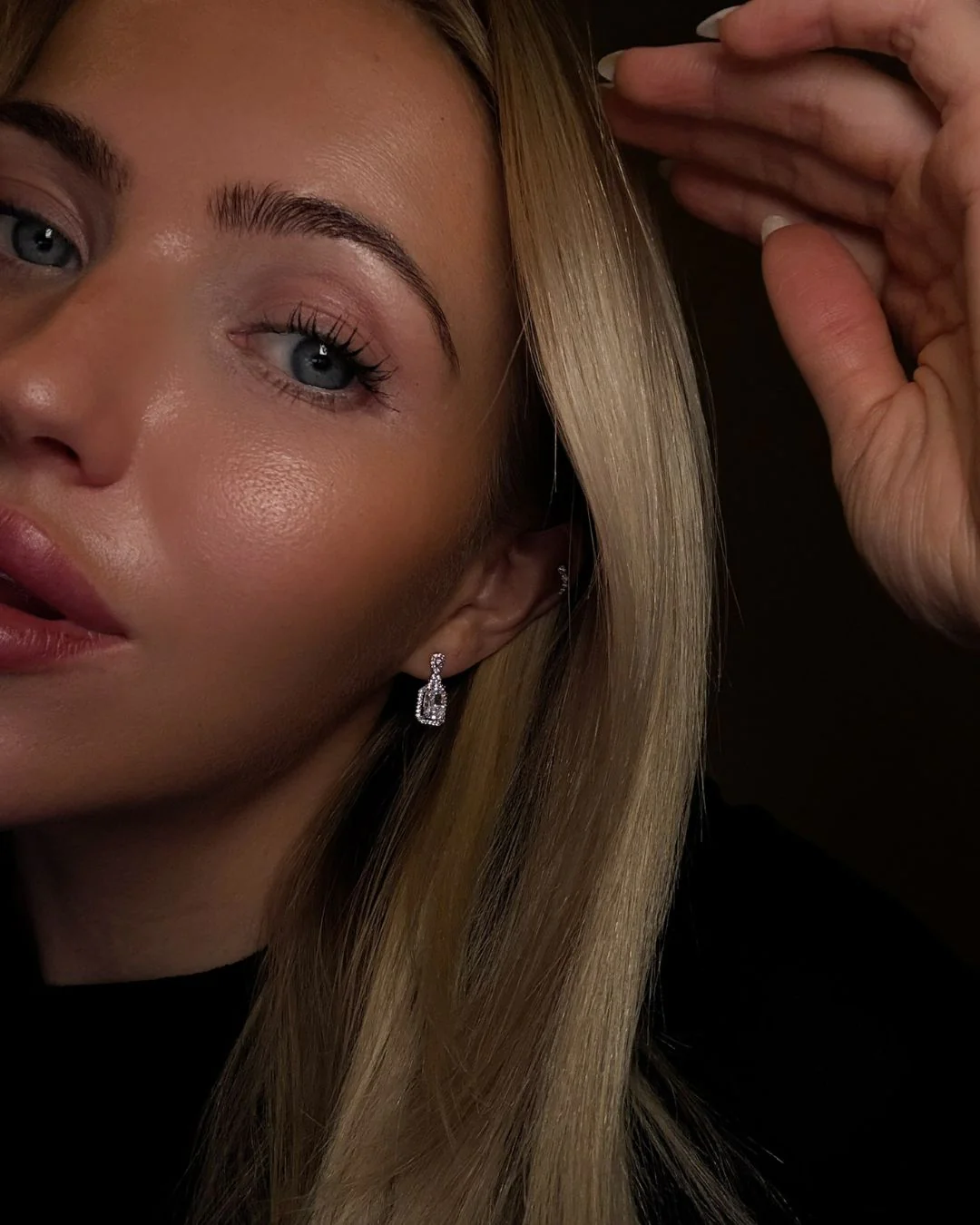 The Sophia earrings - silver plated - Image 4