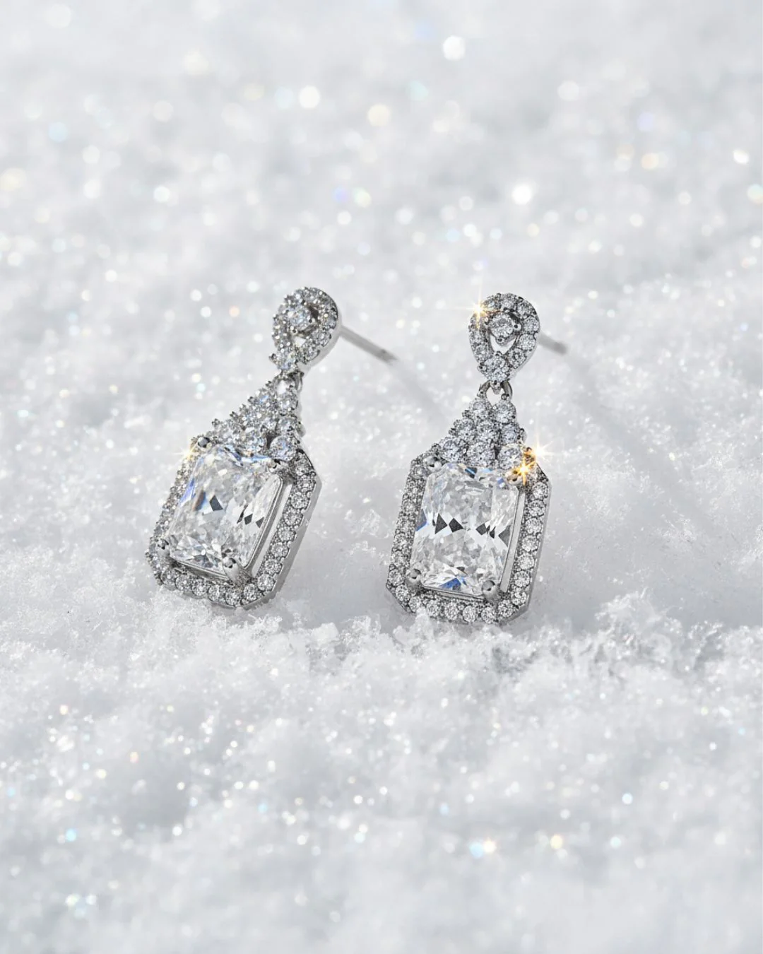 The Sophia earrings - silver plated - Image 5